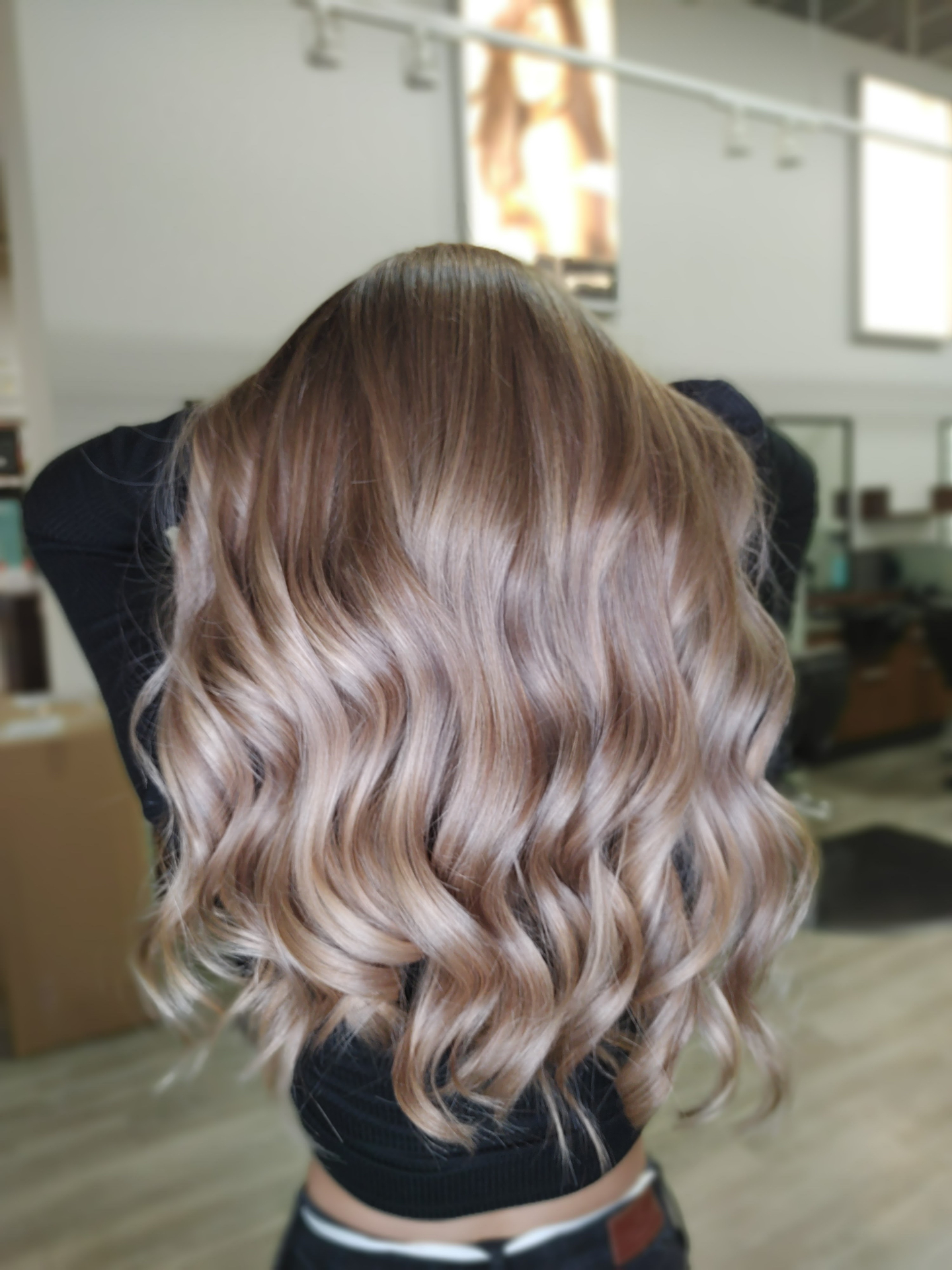 Custom blonding work by Solome — Calgary mobile hair salon